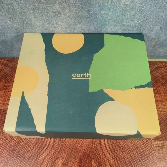 Earth Oak Chestnut Suede Platform Sandals Size 9 Dusty Pink - Picture 4 of 7